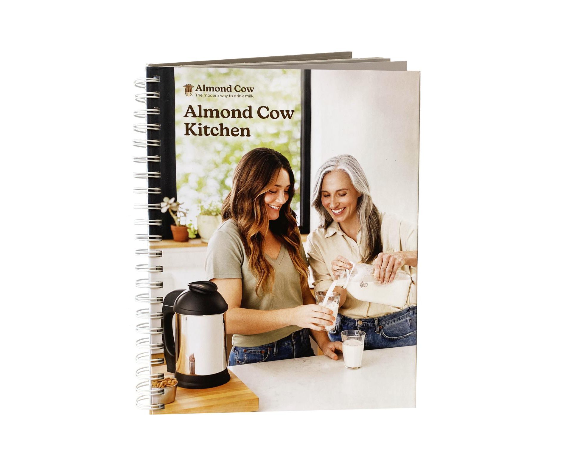 Almond Cow Spiral Bound Recipe Book- Includes 35+ Plant-Milk Recipes