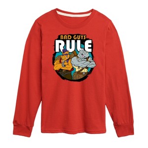Boys' - Teenage Mutant Ninja Turtles - Bad Guys Rule Long Sleeve Graphic T-Shirt - 1 of 4