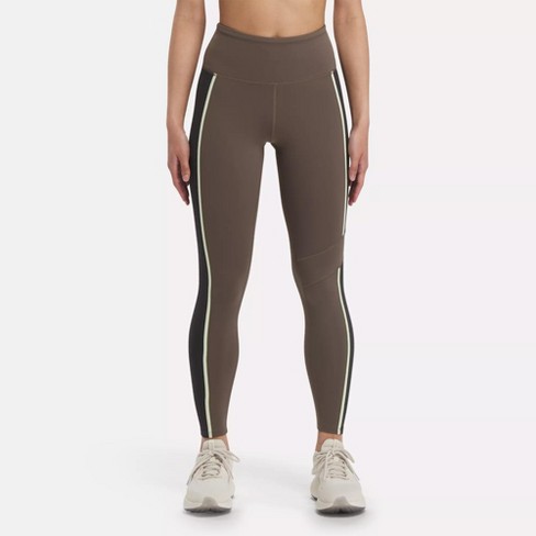 Reebok Lux High-rise Colorblock Leggings Xs Grout : Target