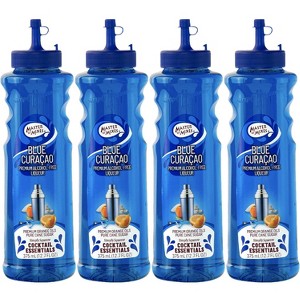 Master of Mixes Cocktail Essentials Blue Curacao Syrup - 375ml Bottle (12.7 Fl Oz) - Mixer Perfect for Bartenders and Mixologists - 1 of 3
