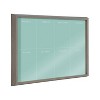 18" x 24" Blake This Week Teal Framed Printed Glass by the Creative Bunch Studio Gray - Kate & Laurel All Things Decor - 4 of 4