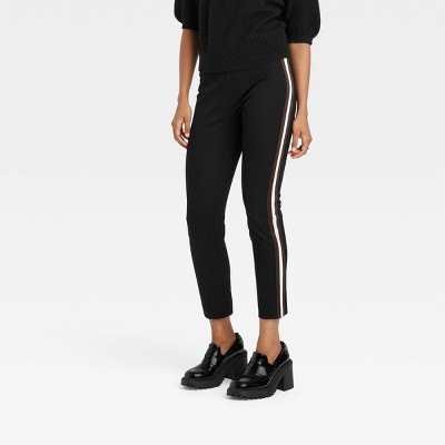 Women's High-rise Slim Fit Bi-stretch Ankle Pants - A New Day™ : Target