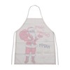 Unique Bargains Christmas Aprons Cotton Linen Beige Red White 26.77"x21.65" 1 Pcs - 4 of 4
