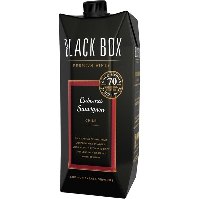 Black Box Cabernet Sauvignon Red Wine - 500ml Tetra Box