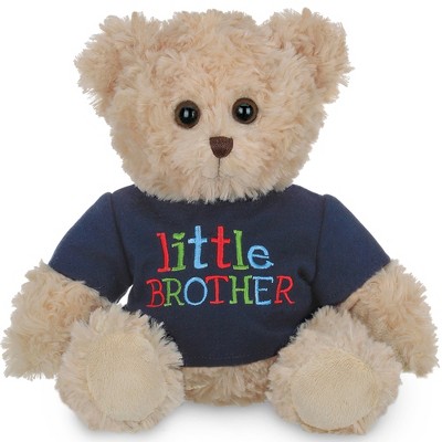 Bearington Lil' Buddy Teddy Bear, 12 Inch Baby Boy Stuffed Animal