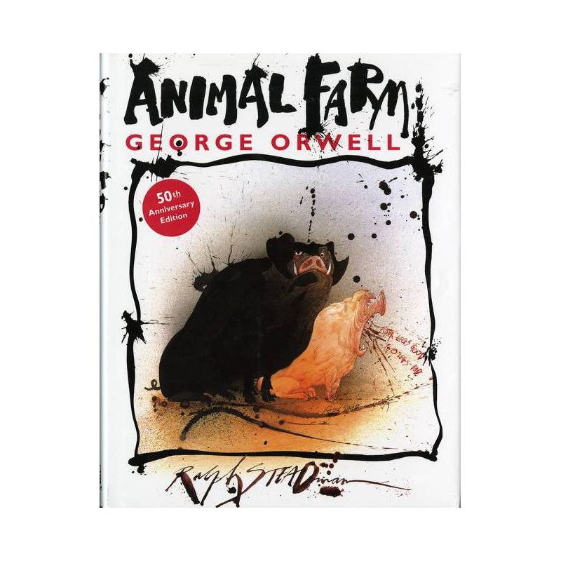 Animal Farm - 50th Edition by  George Orwell (Hardcover), 1 of 2