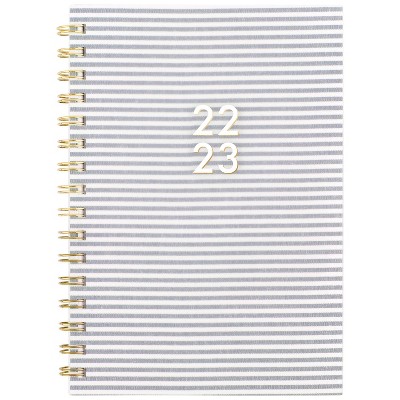 2022-23 Academic Planner Weekly/Monthly Frosted Textured Stripe - Sugar Paper Essentials