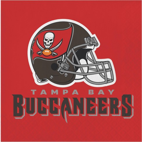 48ct Tampa Bay Buccaneers Football Napkins