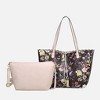 MKF Collection Danielle Reversible Shopper Tote Floral Bag, Crossbody Pouch Handbag Purse by Mia K - 2 of 4