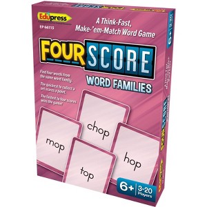 Teacher Created Resources Four Score Card Game: Word Families (Case of 3) - 1 of 1