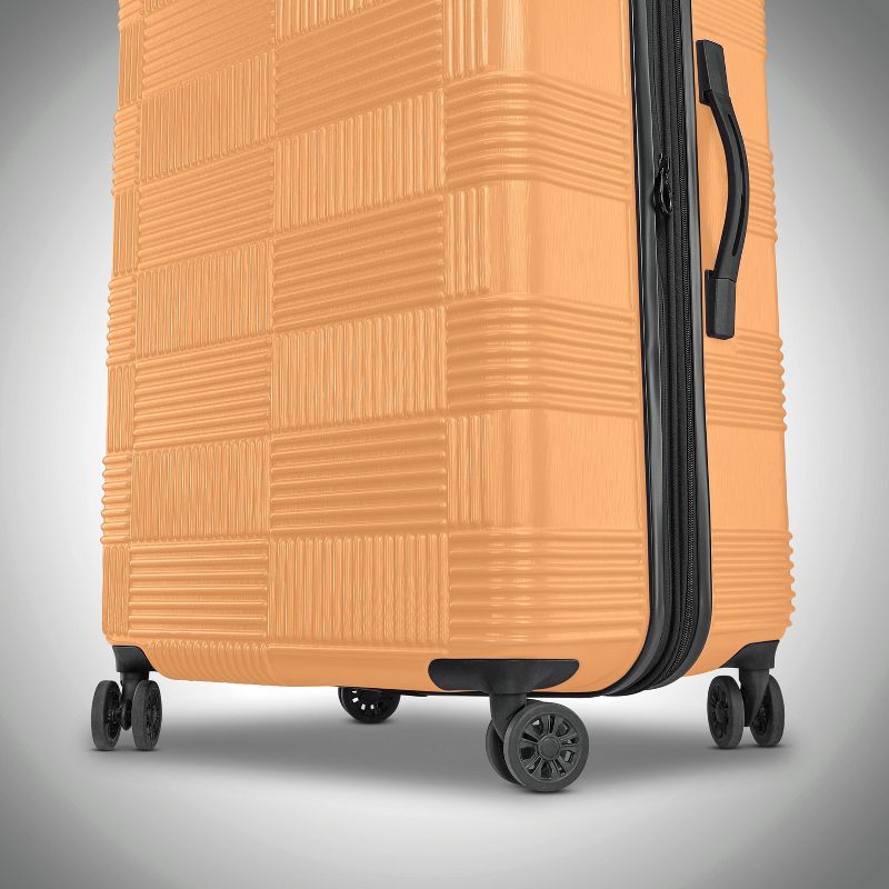 American Tourister NXT Checkered Hardside Carry On Spinner Suitcase, 4 of 15