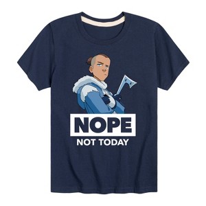 Boys' - Avatar: The Last Airbender - Sokka Nope Not Today Short Sleeve Graphic T-Shirt - 1 of 4