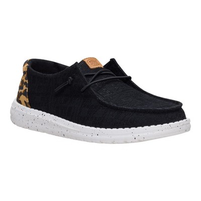 Обувь HEYDUDE Women Wendy Wildcat , Black/Leopard, 7 — фото 7