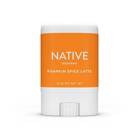 Native Limited Edition Pumpkin Spice Latte Mini Deodorant Trial Size 0 35oz Target