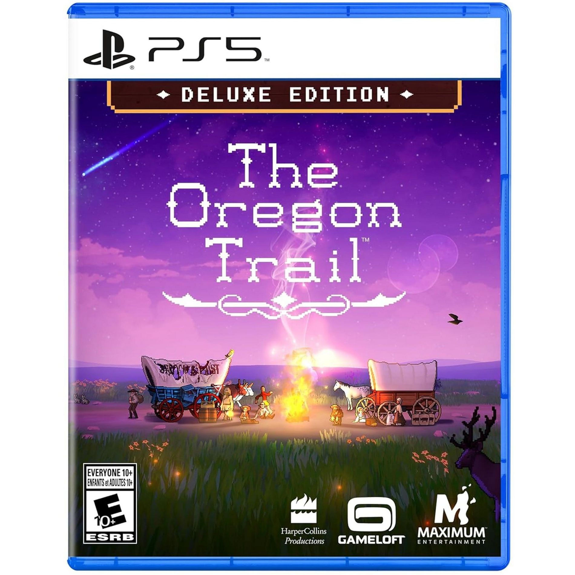 The Oregon Trail Deluxe Edition – PS5 Game with DLC & Collectibles | Gameloft | Adventure & Strategy