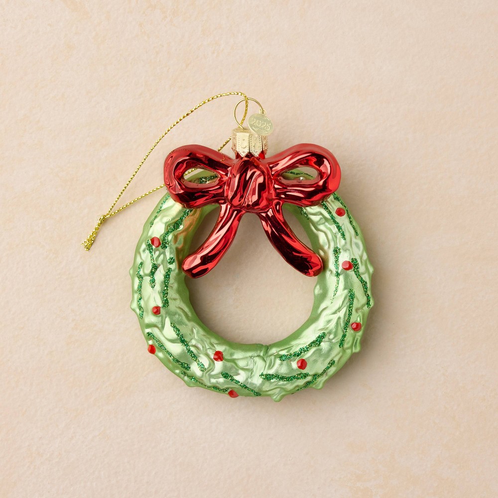 John Derian for Target Glass Wreath Ornament