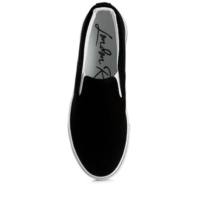 Женские кроссовки London Rag Womens Laszlo Canvas Slip On Sneakers 8 — фото 4