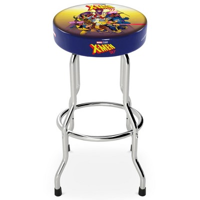 Arcade1Up Adjustable Padded Video Game Chair Stool with Leg Extenders