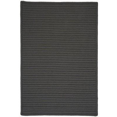 Colonial Mills Simply Home Solid Area Rug - Gray 6' square