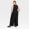 Women's Gauzy Tie-Waist Jumpsuit - Universal Thread™ - 2 of 3