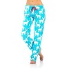 Ashford & Brooks Women's Cotton Top Eye mask & Coral Fleece Pants Pajama Set - Red Light Blue - XX-Large - 4 of 4