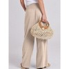 ITAFIT Paper Bag Waist Loose Pant - 2 of 4