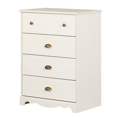 Lyara 4 Drawer Chest White Wash - South Shore