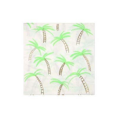 Meri Meri Palm Trees Large Napkins