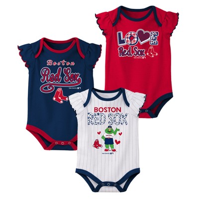 boston red sox baby onesie