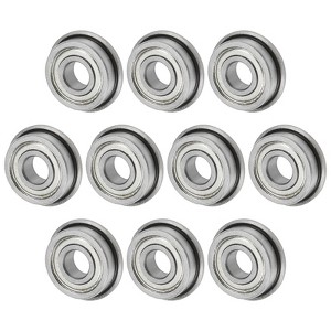 Unique Bargains Chrome Steel Durable Multipurpose Use Flanged Ball Bearing - 1 of 4