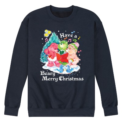 Men's - Care Bears - Have A Beary Merry Christmas Graphic Fleece Sweatshirt