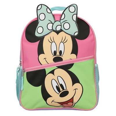 Disney Kids Minnie Mouse Backpack Pink