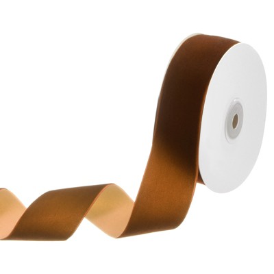 Unique Bargains Nylon Single Face Thin Velvet Fabric Ribbons 10 Yards 1 Pc