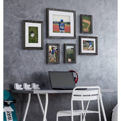 Classic Black Wood Wall Frame Set, 16" x 24"