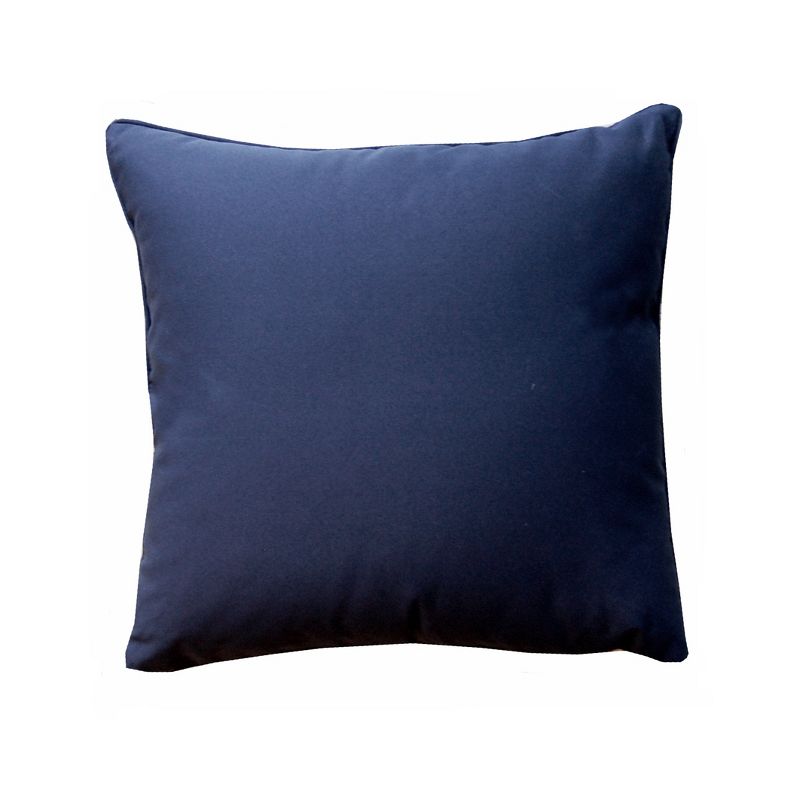 RightSide Designs Bits & Leather Navy Indoor/ Outdoor Throw Pillow, 3 of 6