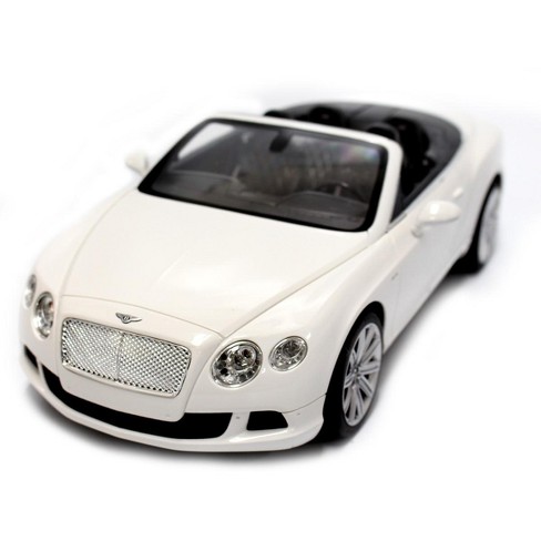 JuzToys Remote Control Car 1 12 RC Car Bentley Continental GT Convertible White