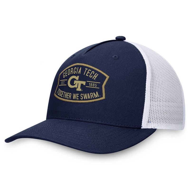 NCAA Georgia Tech Yellow Jackets Structured Cotton Hat, 1 of 5