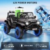 Jojoka 12V Kids Electric Ride on Truck，Parent Remote Control Car for Kids - 3 of 4