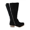 Women's Wo's Social Butterfly Wide Calf Boots - Very G - 3 of 4