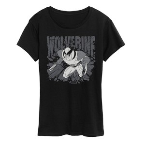 Women's - Marvel - Gray Toned Comic Short Sleeve Graphic T-Shirt - 1 of 4