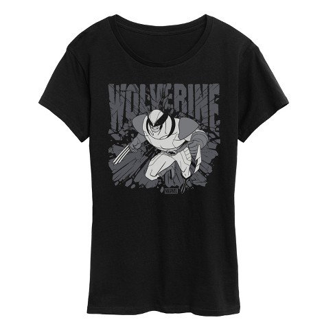 Women's - Marvel - Gray Toned Comic Short Sleeve Graphic T-Shirt - image 1 of 4