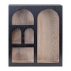 Arched Wood Wall Shelf 22"H - 2 of 2