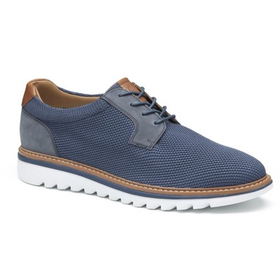 Johnston & Murphy Men's Algood Knit Plain Toe Casual Lace-up Shoe