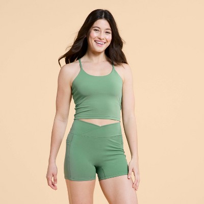 Blogilates Women's Strappy Cropped Tank Top