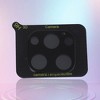 Unique Bargains Phone Camera Cover 5H Glossy Camera Lens Protector Glass Black 1 Pcs - 4 of 4