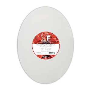 Fredrix Oval Stretched Canvas - 1 of 1