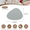 Unique Bargains Silicone Teardrop Shape Heat-Resistant Coasters 4 Pcs - 2 of 4