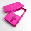 VEYES Handheld Makeup Eyelash Mirror Single-Sided with Handle for Salon Barber Grooming Vanity Travel 4.53" x 8.62" Magenta - 2 of 4
