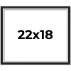 PosterPalooza | Flat Silver Picture Frame - UV Acrylic, Backing Board, Hanging Hardware Included - 2 of 4