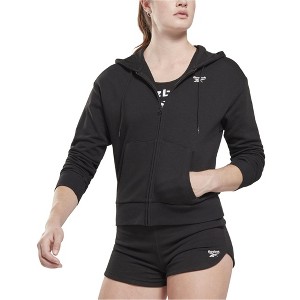 Reebok Womens Terry Hoodie Sweatshirt - 1 of 1